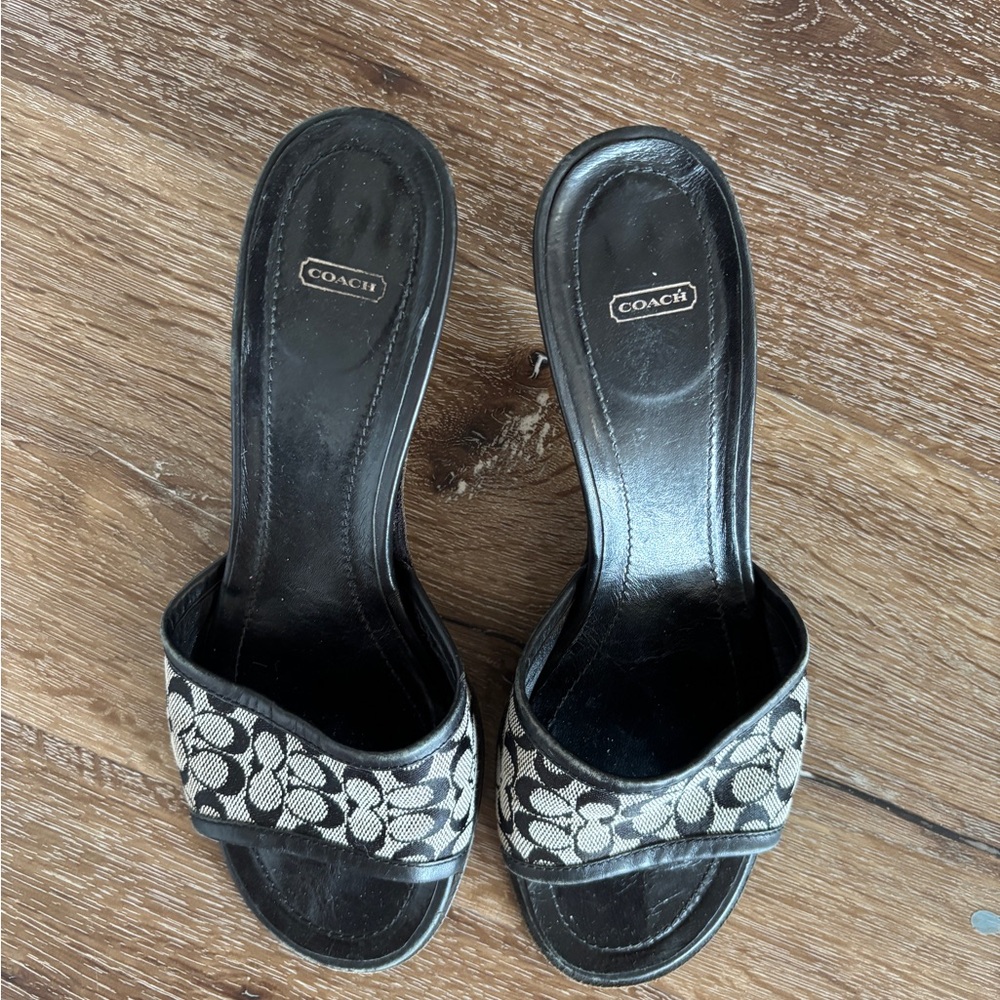 Coach heels vintage 90’s